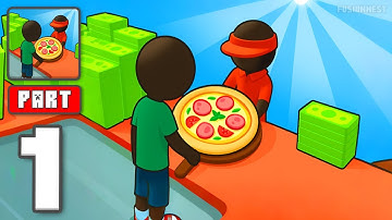 Pizza Ready - Gameplay Walkthrough Part 1 - Feed Hungry Customers (iOS, Android)