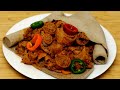       ethiopian food  how to make injera firfir