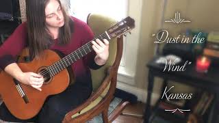 Video thumbnail of "Intro to "Dust in the Wind" by Kansas"