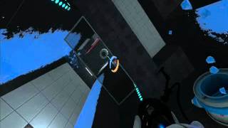 [Portal 2 Test Chamber]The Blue Tube