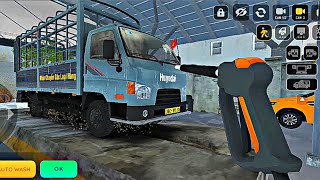 🚚Đi rửa và sửa xe chuẩn bị cho chuyến hàng tiếp theo - Game Minitruck Simulator Vietnam 🚚 screenshot 4