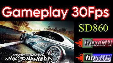 Need For Speed Mostwanted Box64Droid Poco X3 Pro Gameplay Android