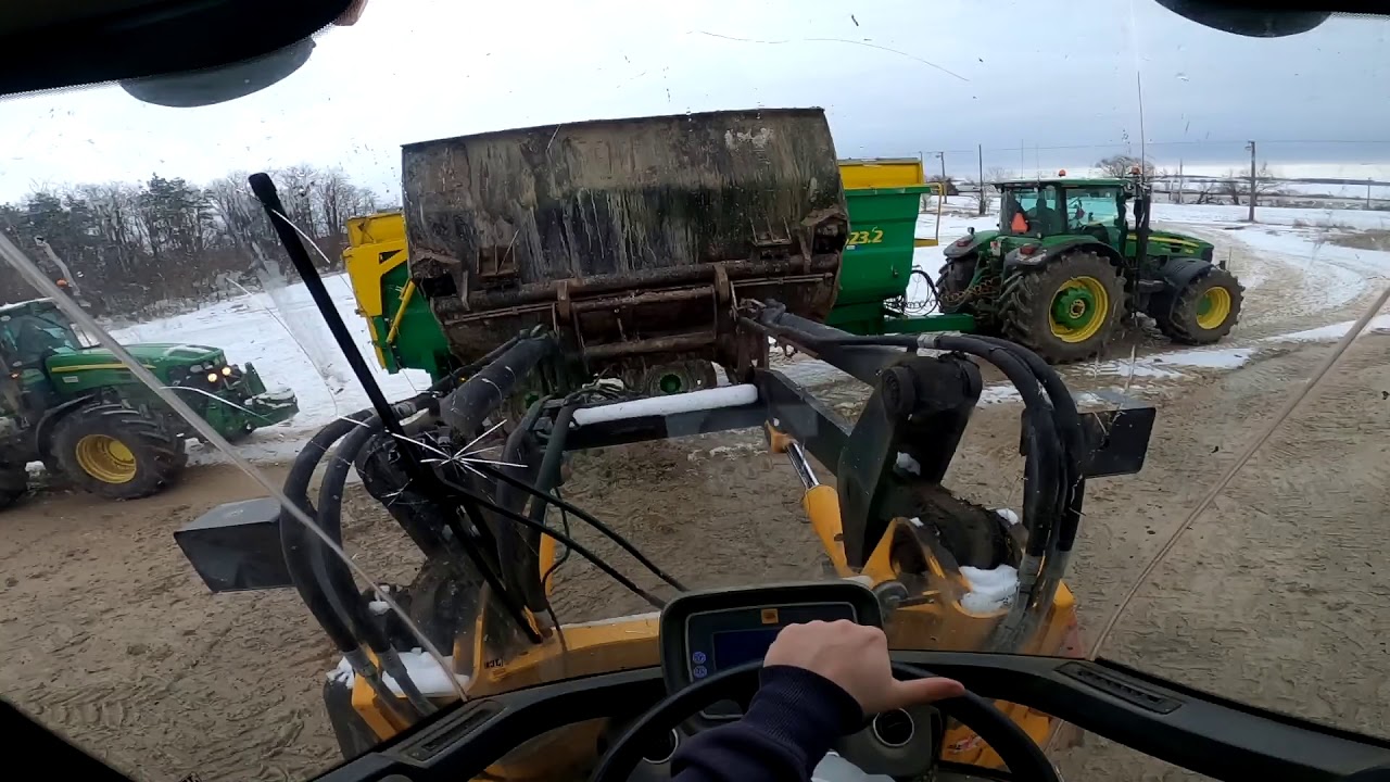 Loading Trailers - JCB 436e | POV/Drive View