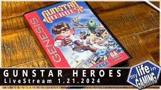 Gunstar Heroes (Sega Genesis) :: LIVE STREAM