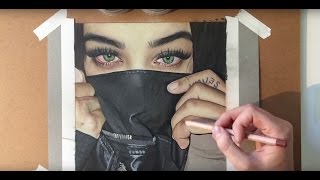Nisrina Sbia Timelapse Drawing