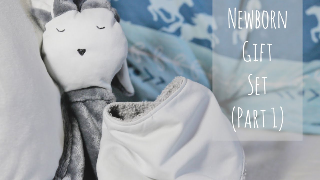 Πως Φτιάχνω Δώρο Για Νεογέννητο!! (Μέρος 1)| Σαλιάρα | Πανάκι αγκαλιάς | Newborn Gift Set (Part 1)