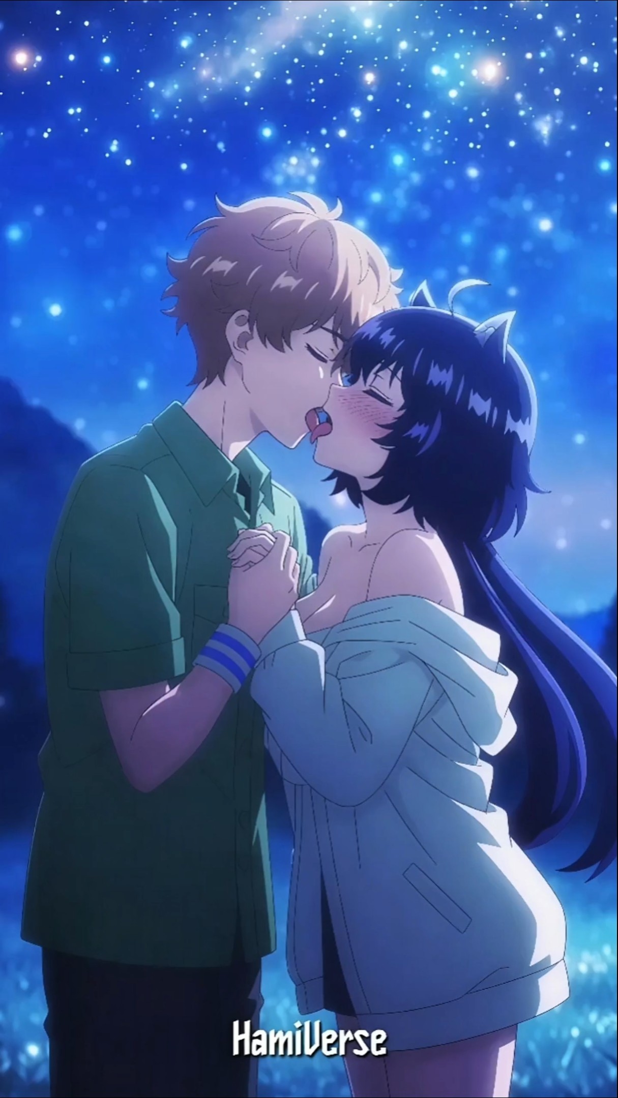 Minami and Akaishi Finally Became a Couple 💕 #hamiverse #anime