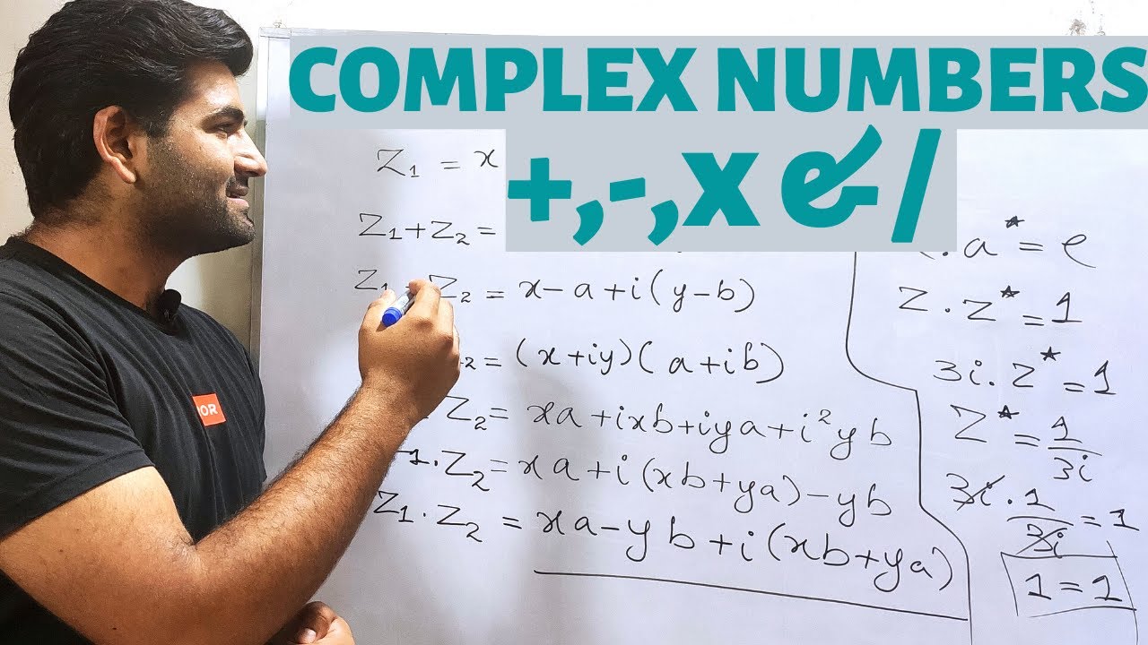 How to Add, Subtract, Multiply & Divide Complex Numbers | 2.4 | - YouTube