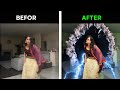 Before vs After edit |  Tout donner Remix