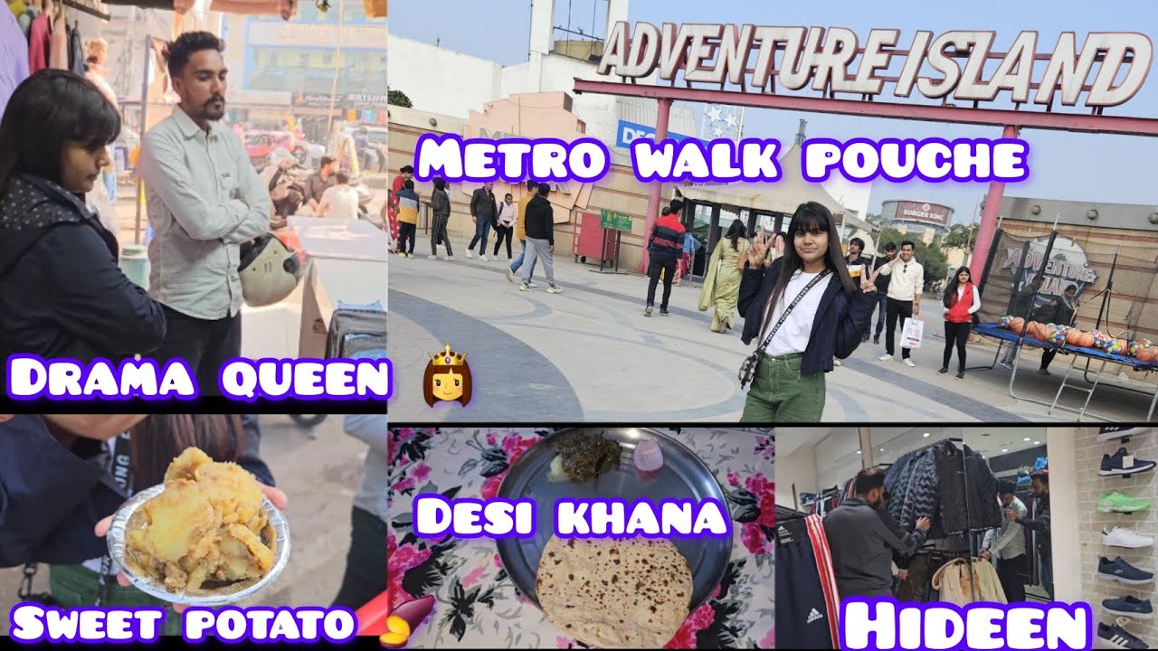 Avantika Market seh metro walk 😲 😱 drameh baaj kuch pasand nhi ata 😡