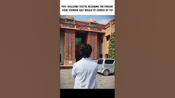 finally made my younger self proud❤️ #mdcat #mbbs #kmc #kmcite #doctor #medschool #motivation