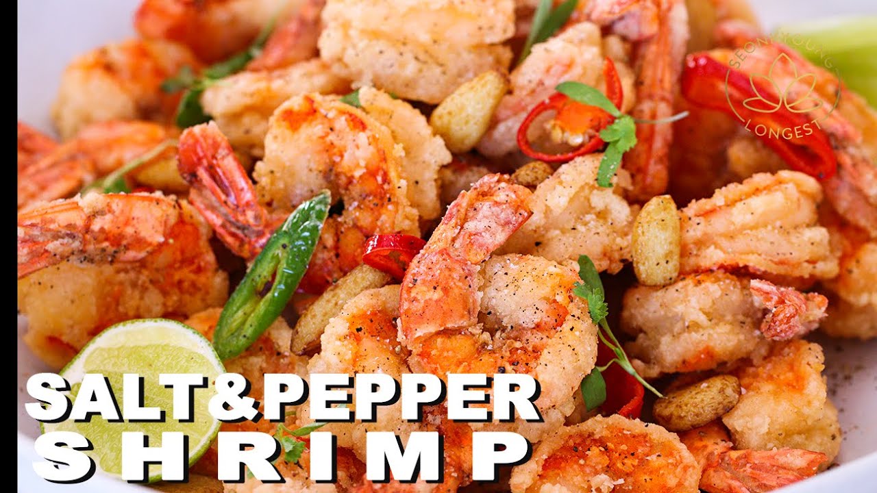 The BEST Salt and Pepper Shrimp EVER SO CRISPY!! | Seonkyoung Longest