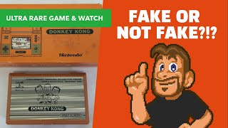 FAKE OR NOT FAKE ?!? Un Game & Watch ultra rare !!!