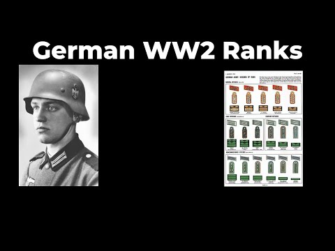 German Ww2 Army Ranks