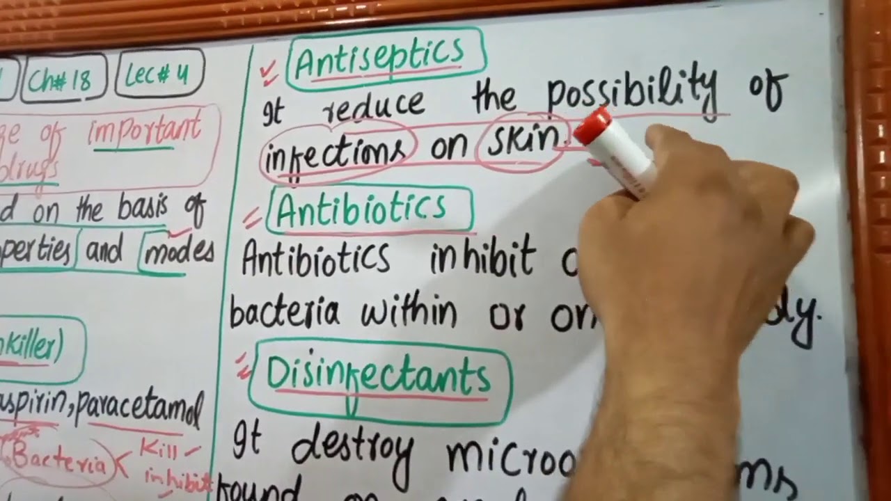 10Th BIOLOGY,CH18(PHARMACOLOGY)LEC04,PRINCIPLE USAGE OF MEDICINAL