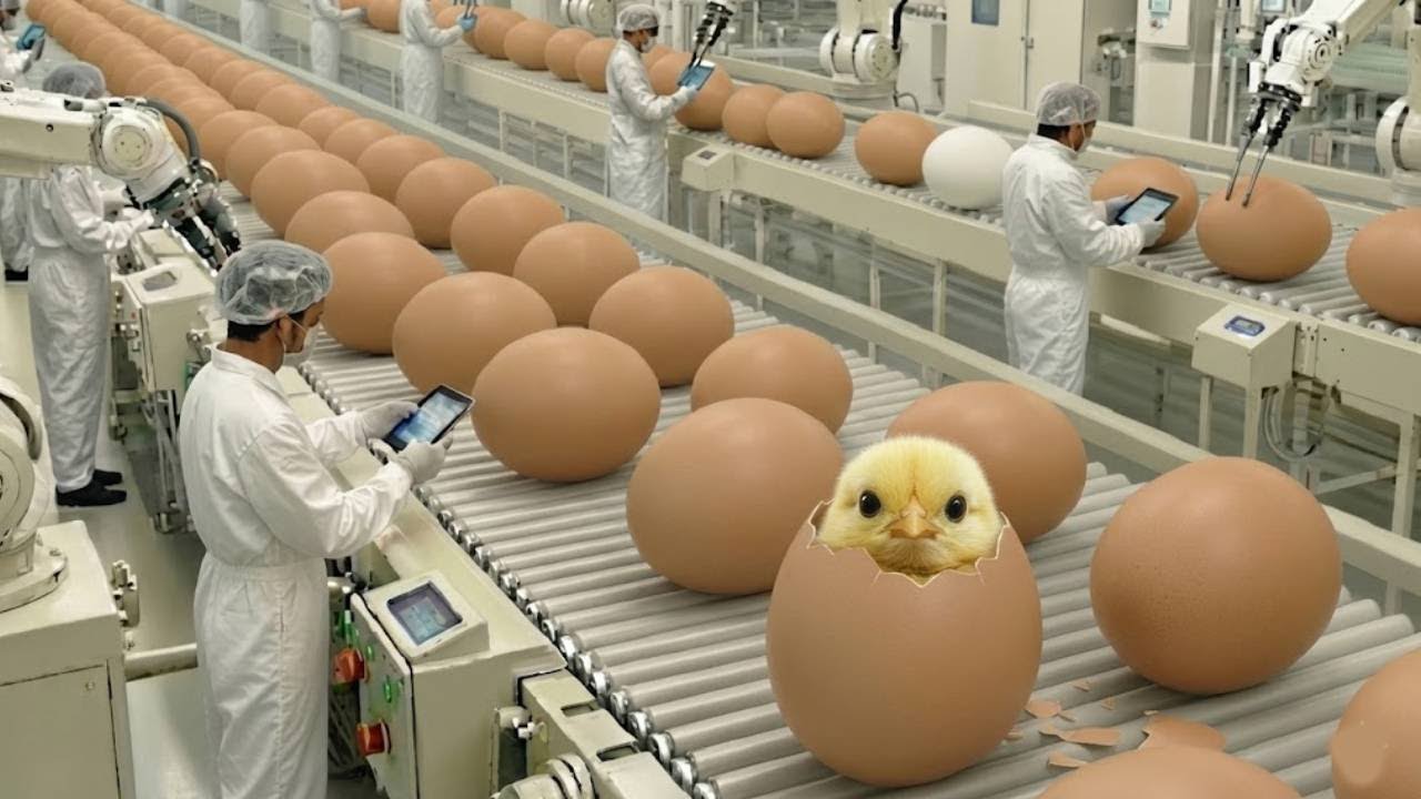 Inside a Massive chicks production Factory | How It's Made 🏭 # ...