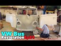 VW Bus Restoration - Episode 34 - Doors and More! | MicBergsma