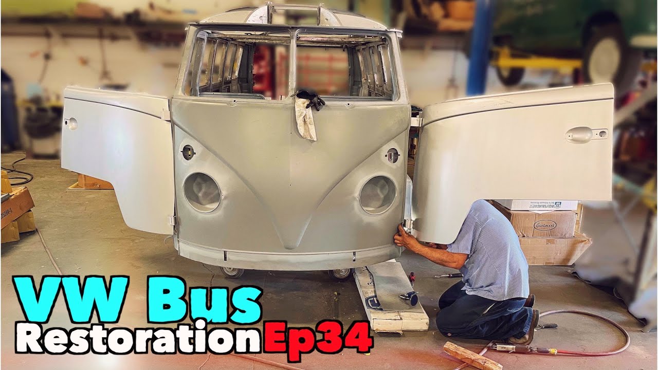 VW Bus Restoration Episode 34 Doors and More! MicBergsma YouTube