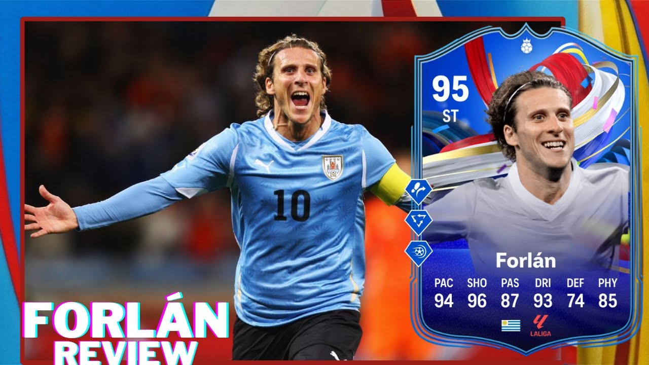 Forlan Number ¡ES BRUTAL Y POR MENOS DE 150K! Diego Forlán 95 GREATS OF THE GAME HERO ...