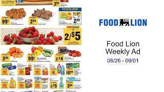 Details Food Lion Weekly Ad 08/26 - 09/01 News