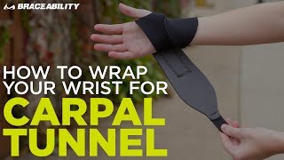 How to Wrap Your Wrist for Carpal Tunnel with BraceAbility’s Support Brace