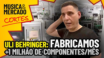 Cortes - Entrevistamos Uli Behringer, fundador da Behringer - Music Tribe! (parte 4)