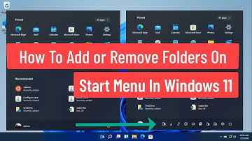 How To Add or Remove Folders on Start Menu In Windows 11