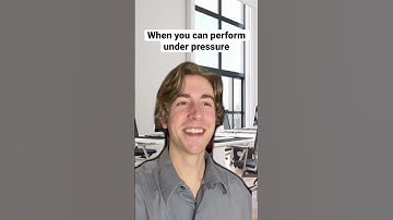 Thumbnail of When you can perform under pressure: