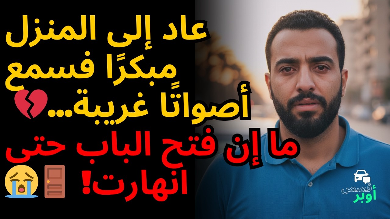 سائق أوبر عاد إلى منزله دون سابق إنذار... ما رآه دمّر حياته للأبد! 😱💔