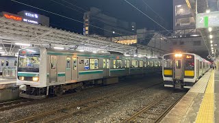 常磐線E501系水戸駅発車シーンと発車メロディ！