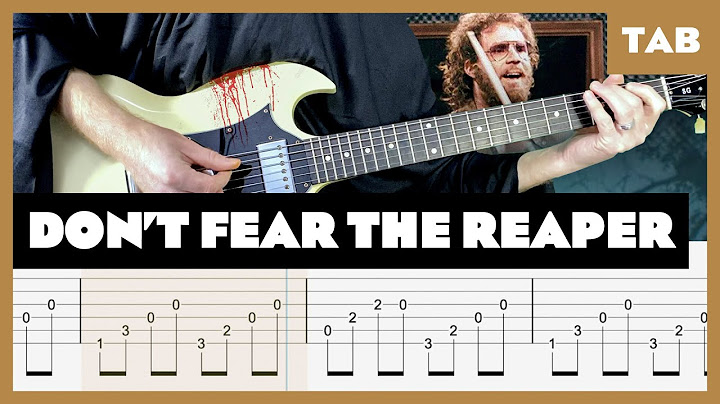 Don’t Fear the Reaper Guitar version - Guitar performance video thumbnail