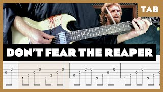 Blue Oyster Cult - Don&#39;t Fear the Reaper - Guitar Tab | Lesson | Cover | Tutorial