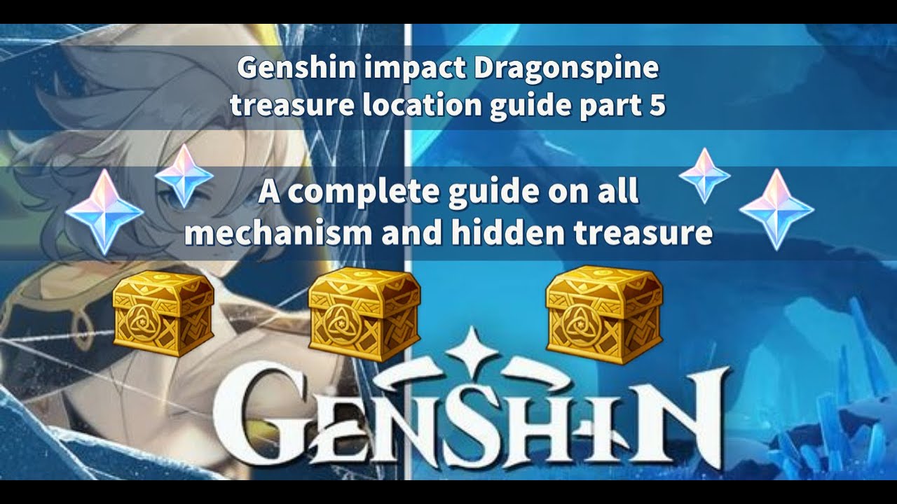 Genshin impact Dragonspine treasure location guide part 5 YouTube