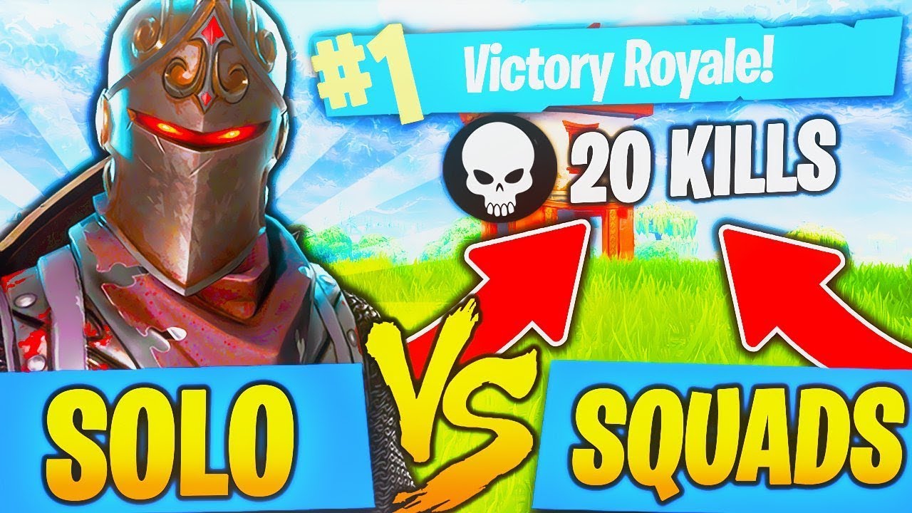 INTENSE 20 Kill SOLO vs SQUAD Gameplay! (Fortnite Battle Royale)