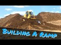 Komatsu D65PX Building Ramp For ADT's