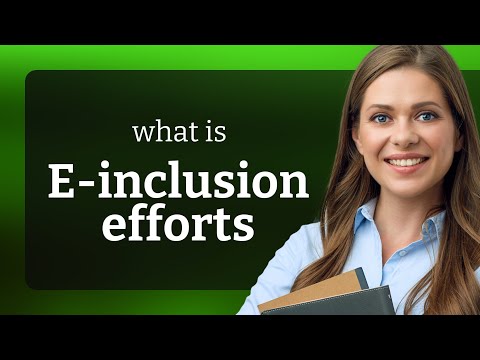 E-Inclusion: Bridging the