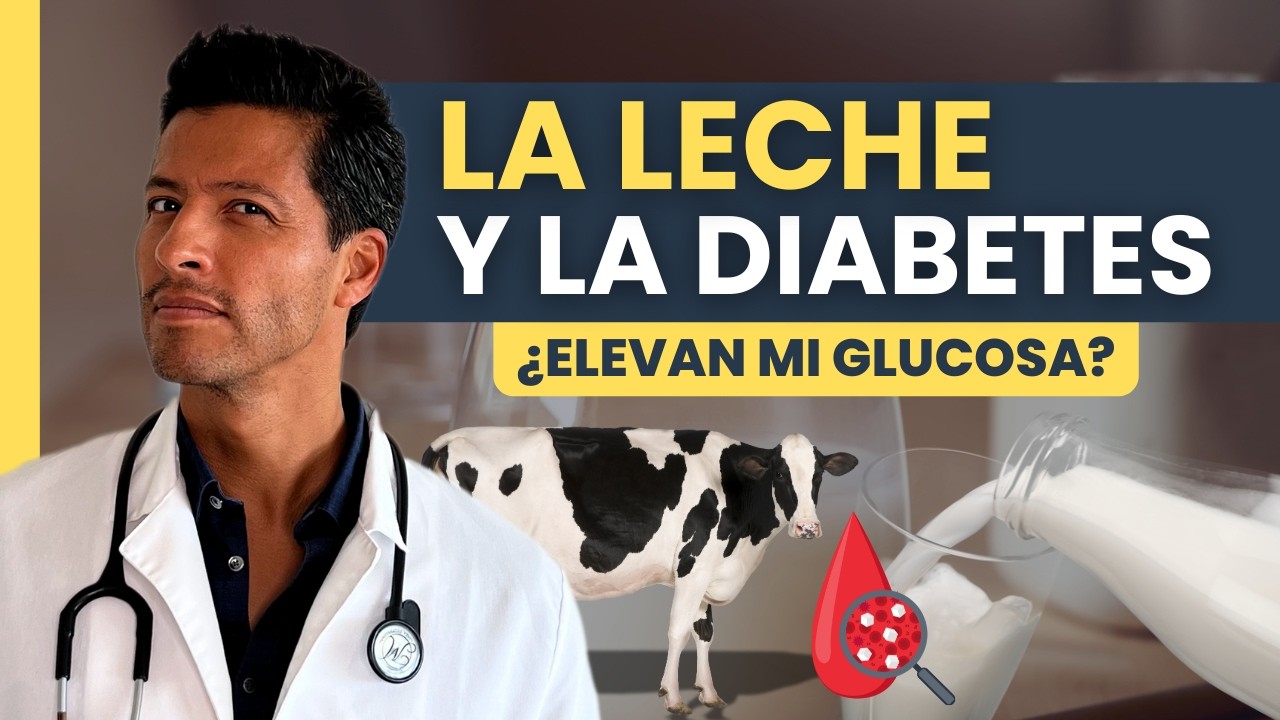 LECHE Y DIABETES TIPO 2 ¿AFECTA LOS NIVELES DE GLUCOSA?