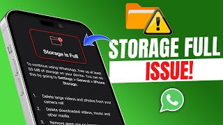 How to Fix WhatsApp Storage Full Issues on iPhone | Storage Full Problem on WhatsApp screenshot 5