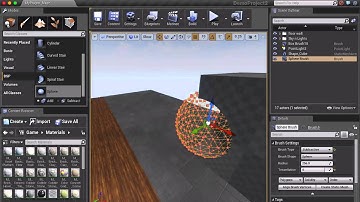 UE4 Tutorial: Geometry Brush (BSP) Intro (4.10)