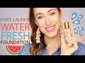 NEW! ESTEE LAUDER DOUBLE WEAR NUDE WATER FRESH FOUNDATION REVIEW | ALLIE G BEAUTY