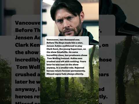 Jensen Ackles Auditioned To Be Superman And Lost The Role