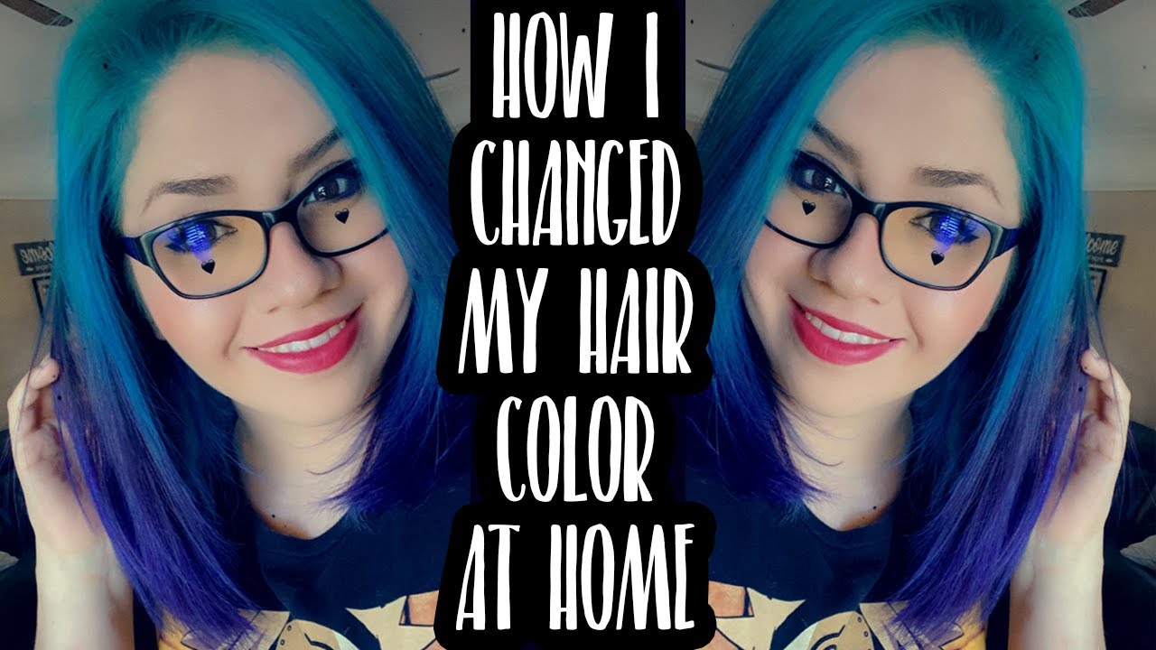HOW I CHANGED MY HAIR COLOR AT HOME! JohanaCaudiGs