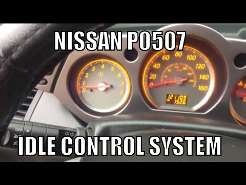 Nissan P0507 Idle Control System - Idle Relearn Procedure