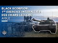 Mission aigle black scorpion  1er exercice interallis des chars leclerc franais en roumanie