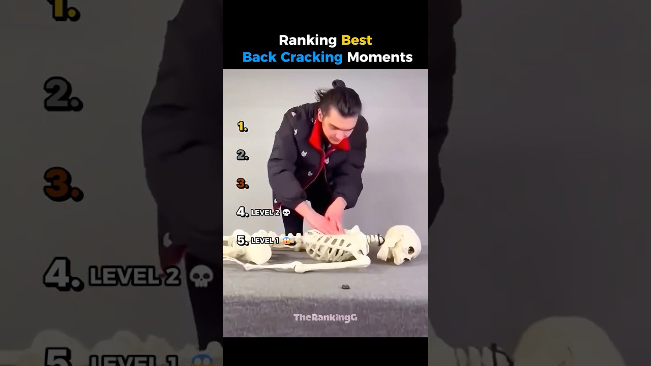 Ranking Best Back Cracking Moments 😂 #usa