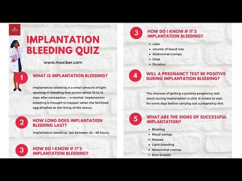 implantation bleeding vs period