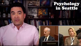 Johnny Depp v Amber Heard #27 - (Psychiatrist Dr. Spiegel part 3) - Therapist Reaction