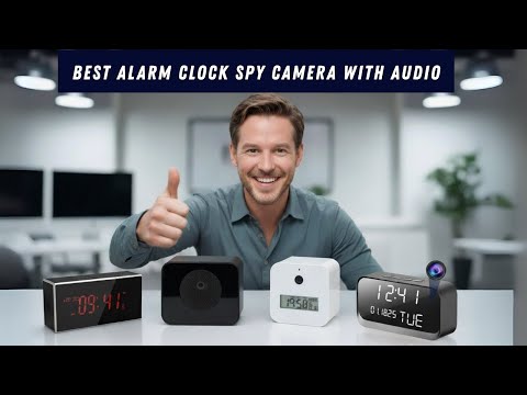✅ Топ-5 лучших шпионских камер-будильников со звуком | Лучшая шпионская камера-будильник со звуком