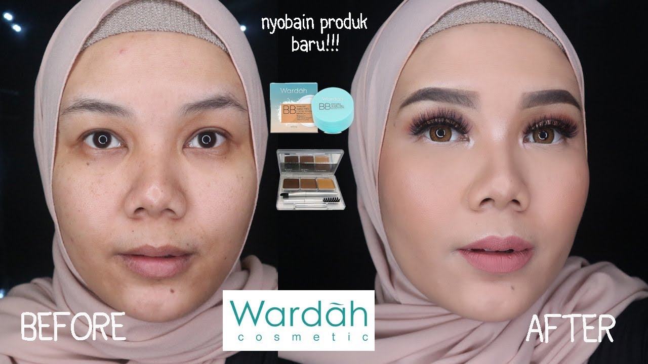 WARDAH ONE BRAND MAKEUP TUTORIAL SOFT GLAM MAKEUP LOOK BAHASA