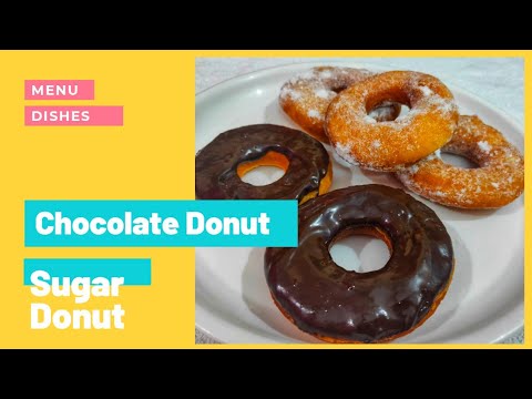 Donut | Donut recipe | Easy donut recipe | How to make donut | MENU DISHES |